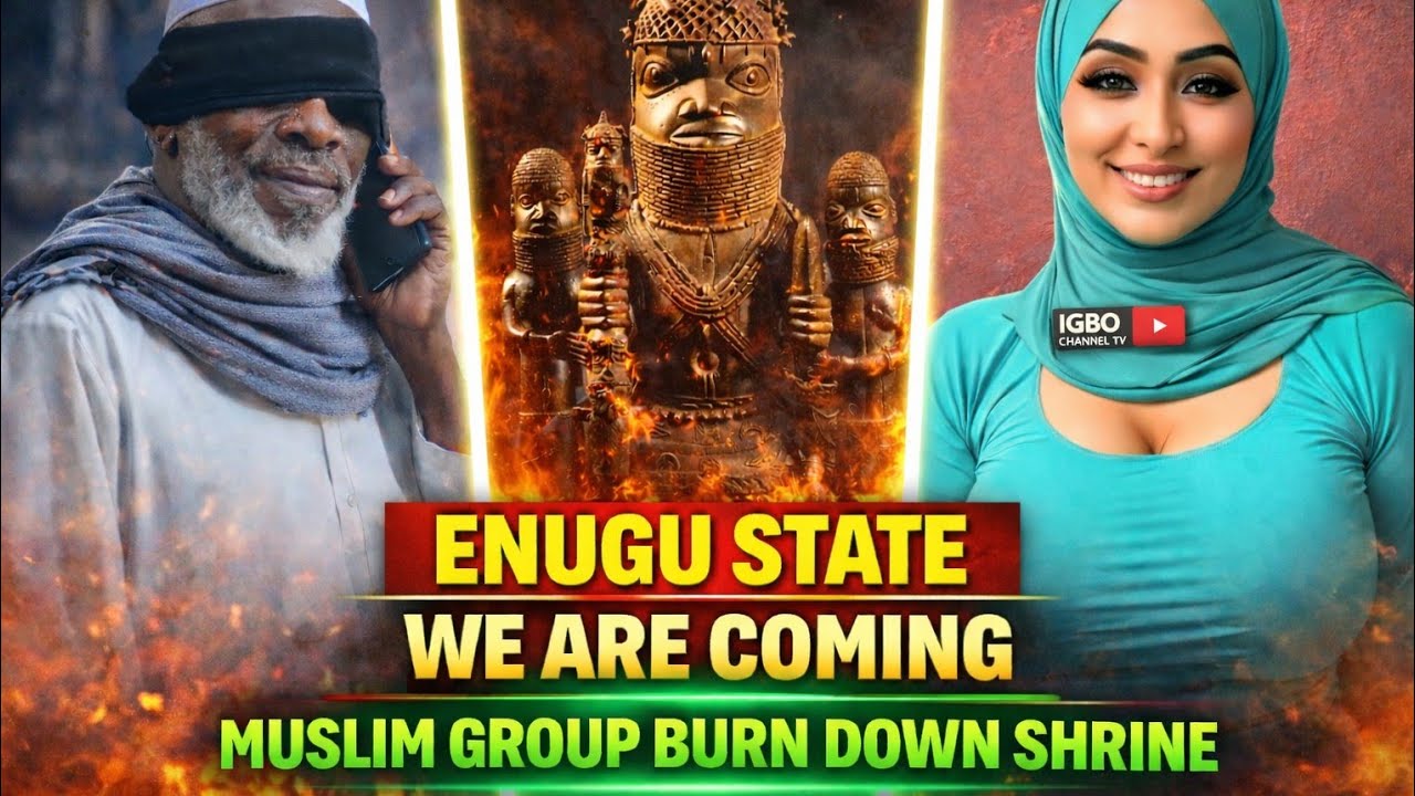 MUSLIMS DESTROY LOCAL VILLAGE SHRINES IN EDO, SENDING A WARNING TO ENUGU STATE