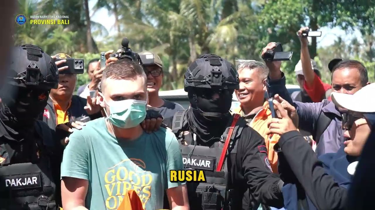 Joint Operation Pengungkapan Lab Narkotika jaringan Rusia di Bali