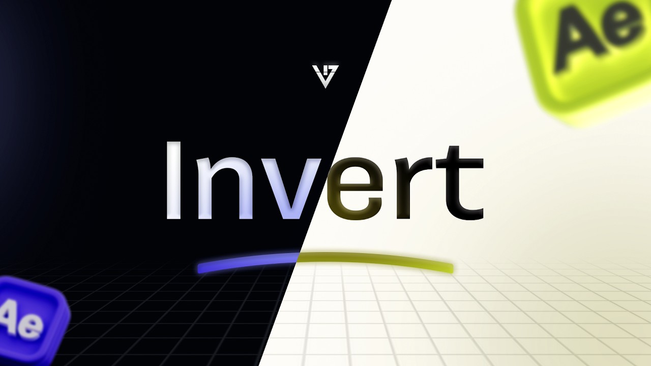 Invert (Inverter) - Efeitos do After Effects