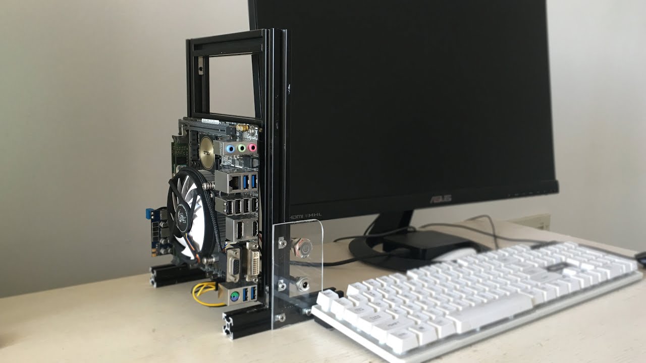 【DIY FANS】💻Build an open computer case