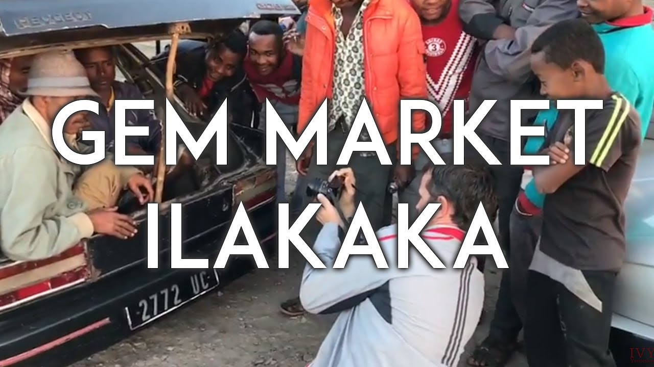 Gem Market Ilakaka, Madagascar