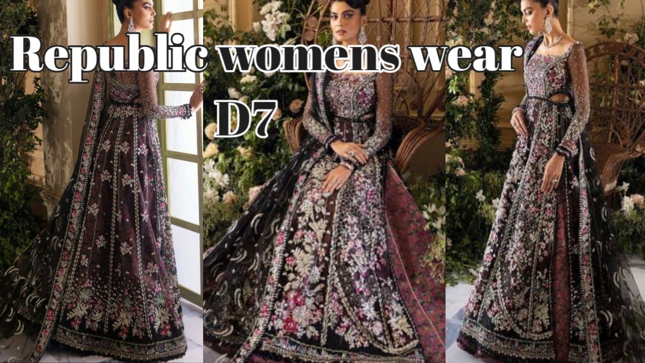 Republic Womenswear| Wedding Collection 23 |Joie de vevre D7|.@Zobistore00