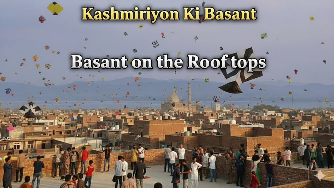 Kashmiriyon ke dam kinare basant🤩| Mirpur ajk mein Basant manai gai🪁| itni zayada kites😍