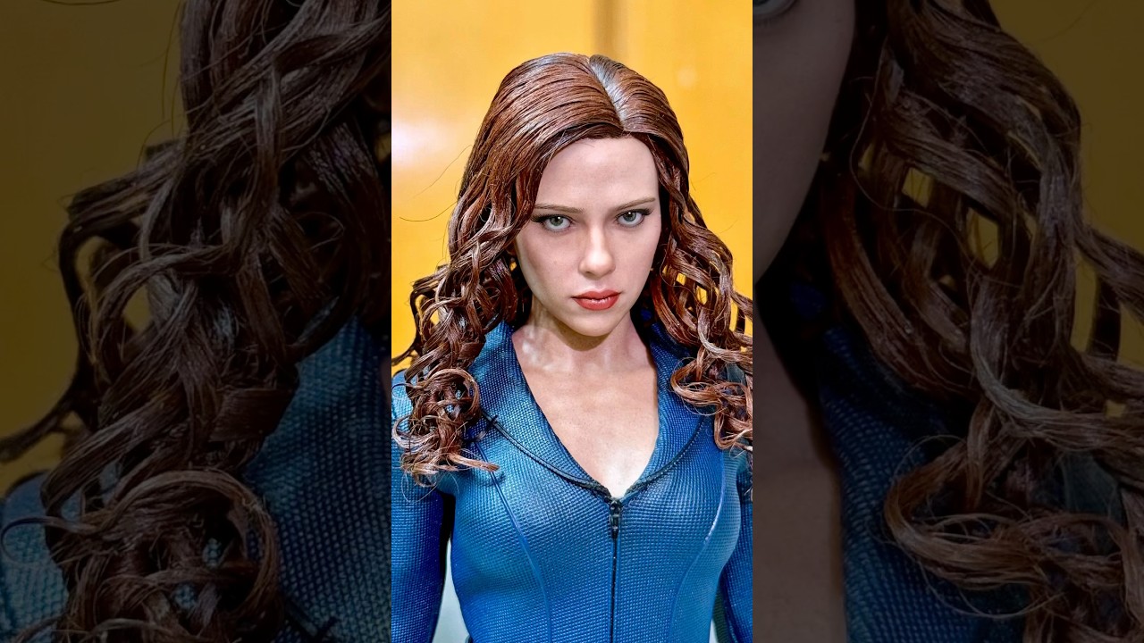 HOTTOYS MMS757AE: IronMan 2 - Black Widow (Artisan Edition) #hottoys #marvel #shorts #blackwidow