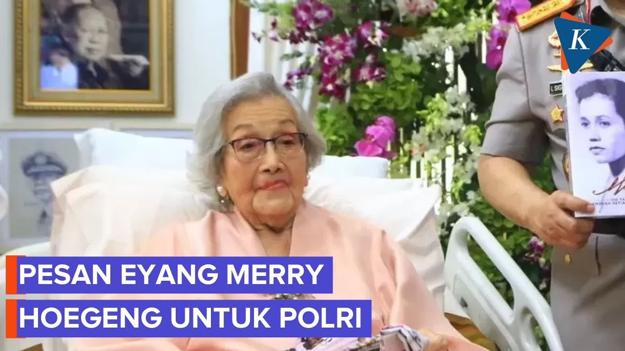 Kapolri Ungkap Pesan Eyang Merry Hoegeng