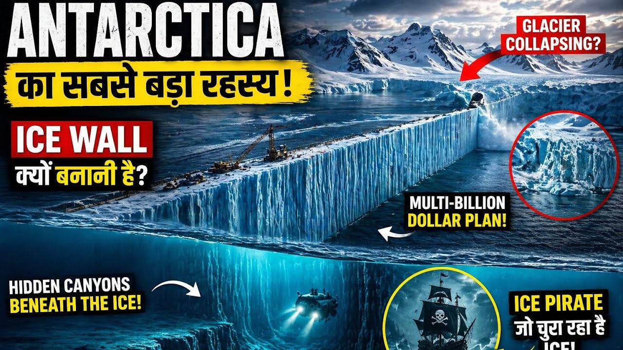 Секрет Антарктиды ❄️ | Почему ученые хотят построить ледяную стену?