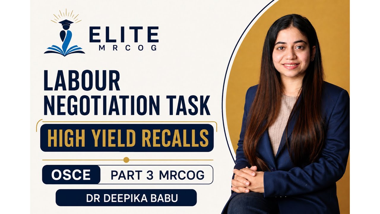 High-Yield MRCOG Part 3 Stations – Exam-Focused & Results-Driven Part 1 