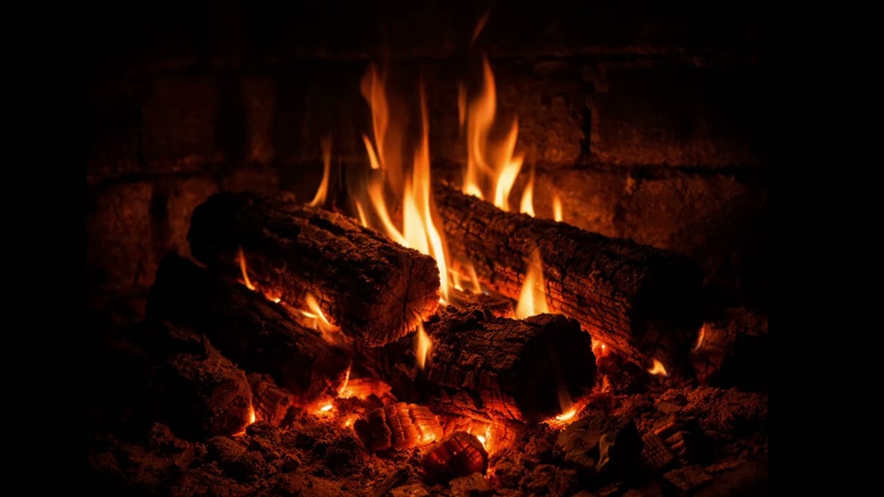 Fireplace Sounds for Sleep & Anxiety Relief (60 Minutes)