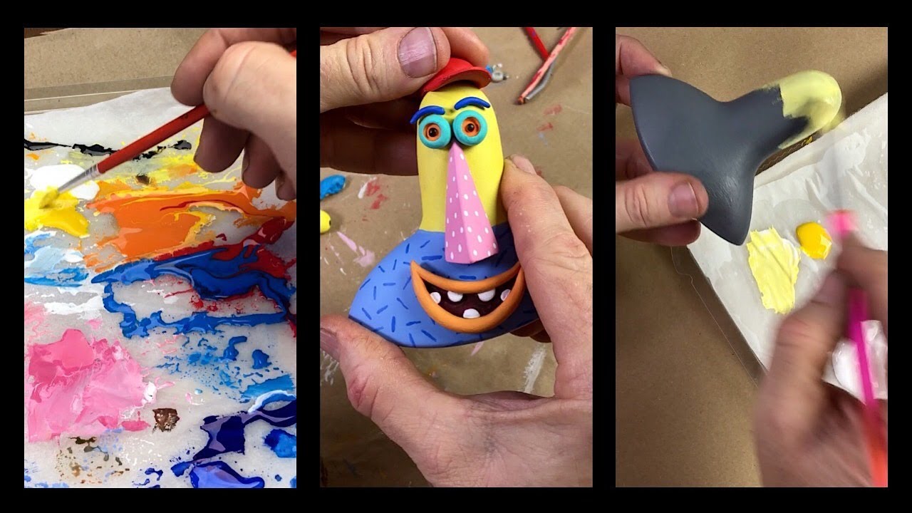 Painting A Cast Resin Sculpture