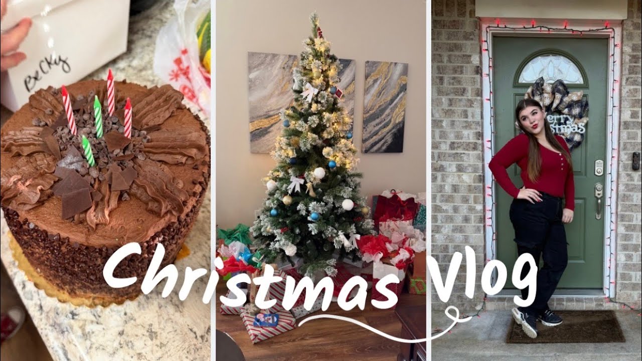 Christmas Day Vlog ❤️💚 Vlogmas Day Twenty-Five