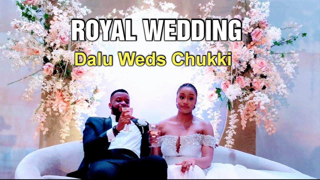 ROYAL WEDDING: Ezeuzu's Son walk down the aisle