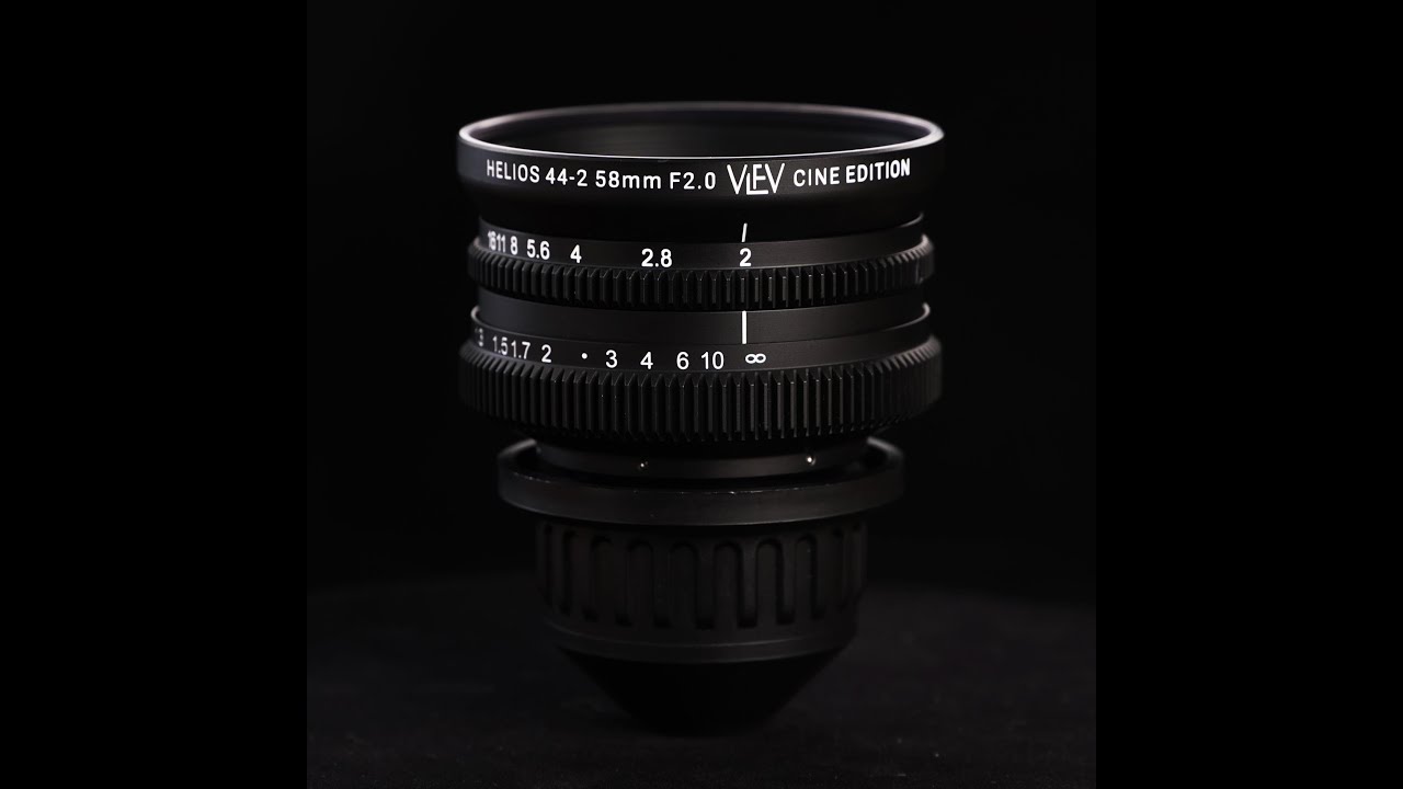 King of Bokeh Helios 44-2 VLFV Cine Edition from Iron Glass