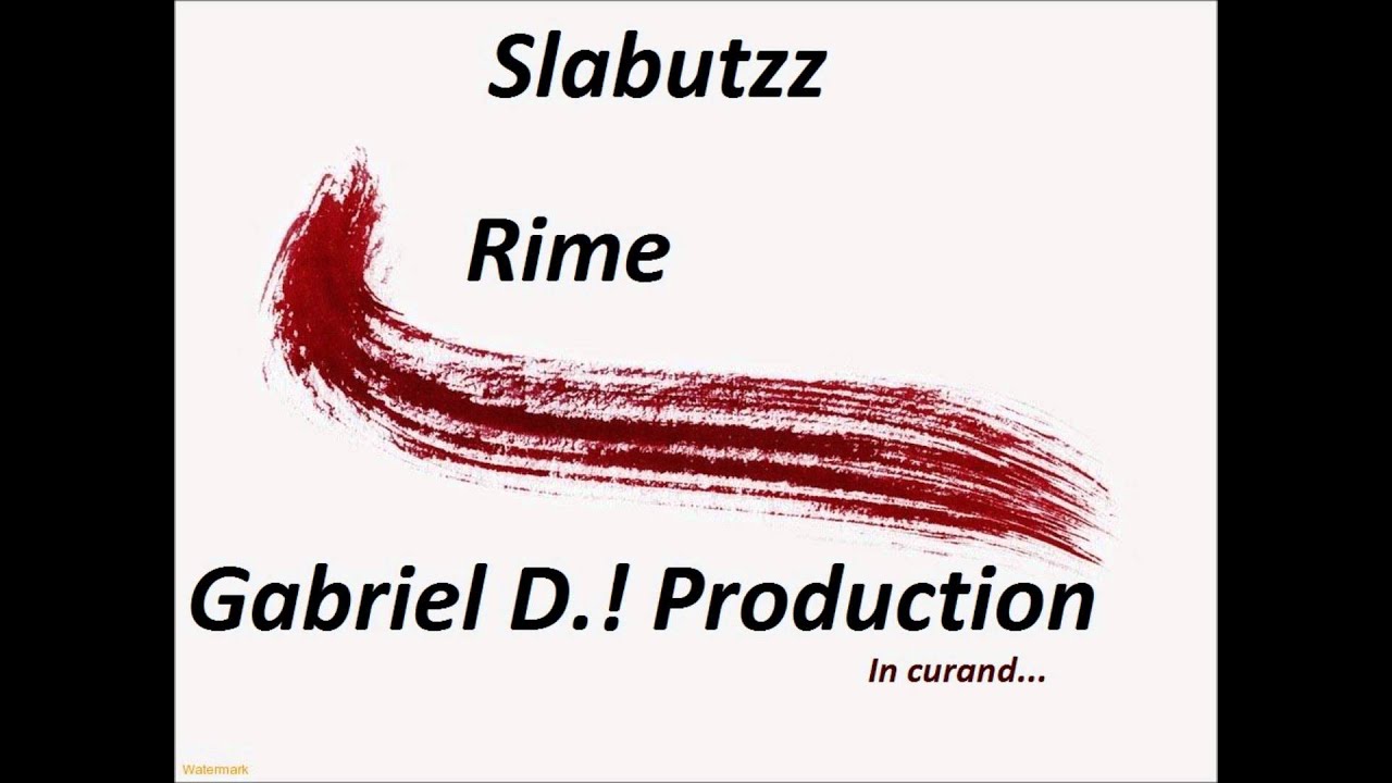 Slabutzz-Rime (Gabriel Dope production) teaser