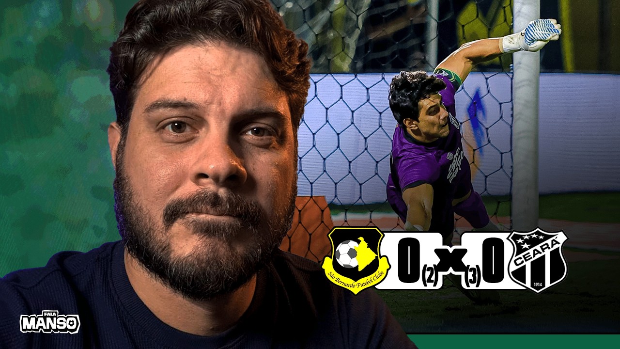 👴🏻⚫⚪ RICHARD HERÓI, CEARÁ CLASSIFICADO | Vovô passa nos pênaltis, mas deixa sinais claros