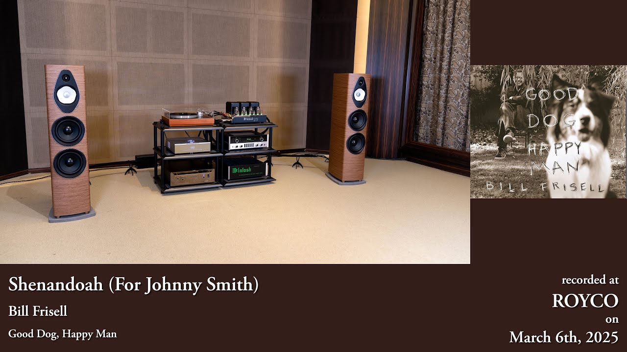 Bill Frisell - Shenandoah ~ Sonus faber Sonetto VIII G2 | McIntosh MC275 | C22 | Linn