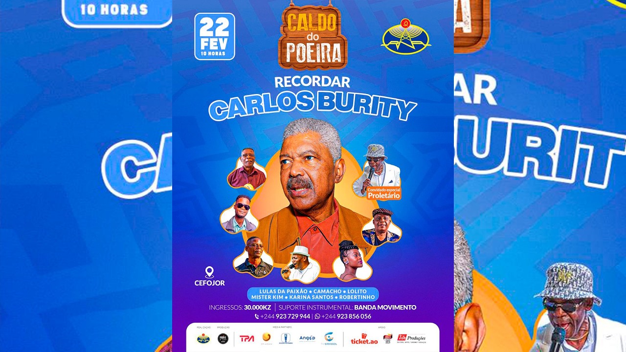 Caldo do Poeira - Recordar Carlos Burity