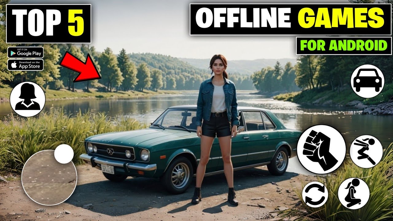 Top 5 Best Offline Games For Android | Best Offline Games 2025 For Android