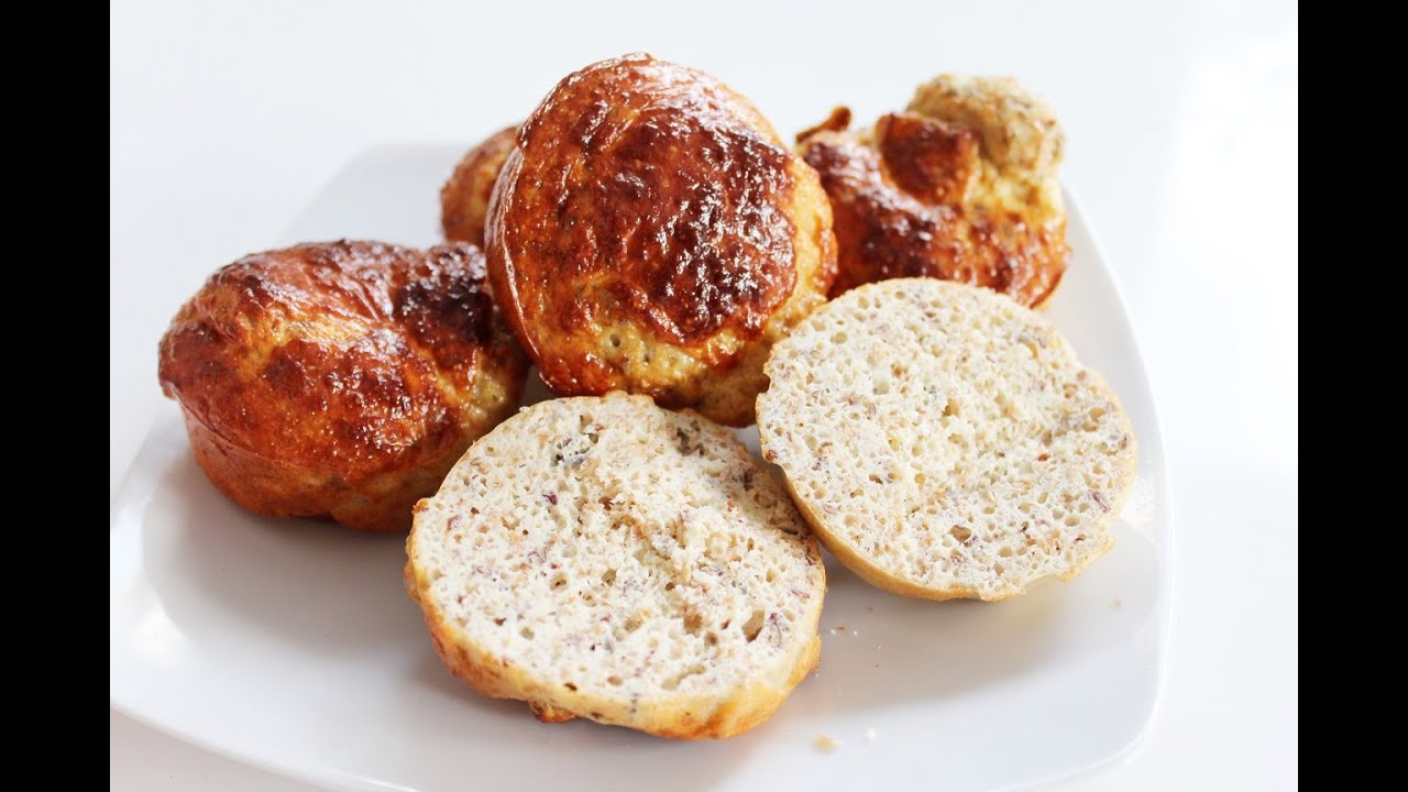 CHIA-EIWEISSBRÖTCHEN |16g PROTEIN BURGER |gesundes Low carb Fitnessrezept