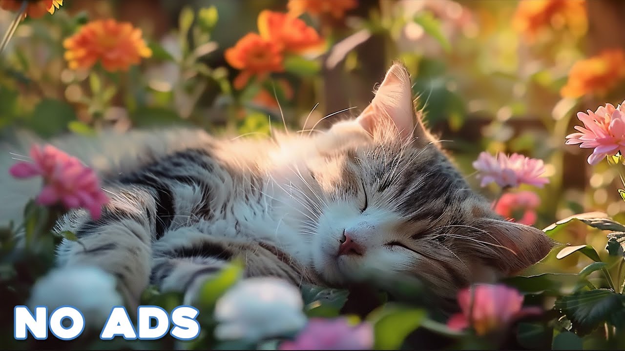 12 Hours Anti Anxiety Music For Cats 🐈 Stress Relief Music For Cats ♬ Calming Music For Cats
