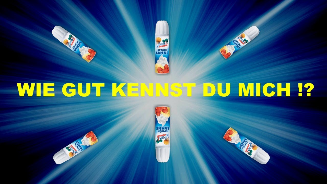 Wie gut kennst du mich Challenge!!! + Sahnige Bestrafung :-)