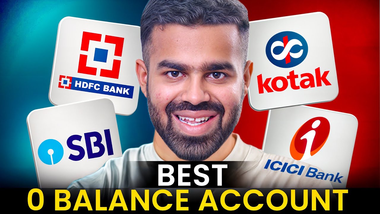 Best Zero Balance Bank Account | Zero Balance Bank Account Opening Online