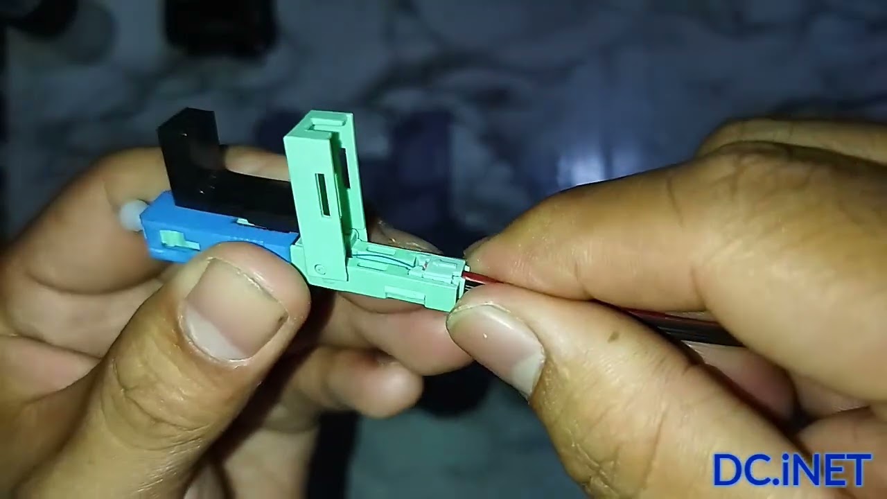 ONTI SC Connector Termination with Actual Test in media converter