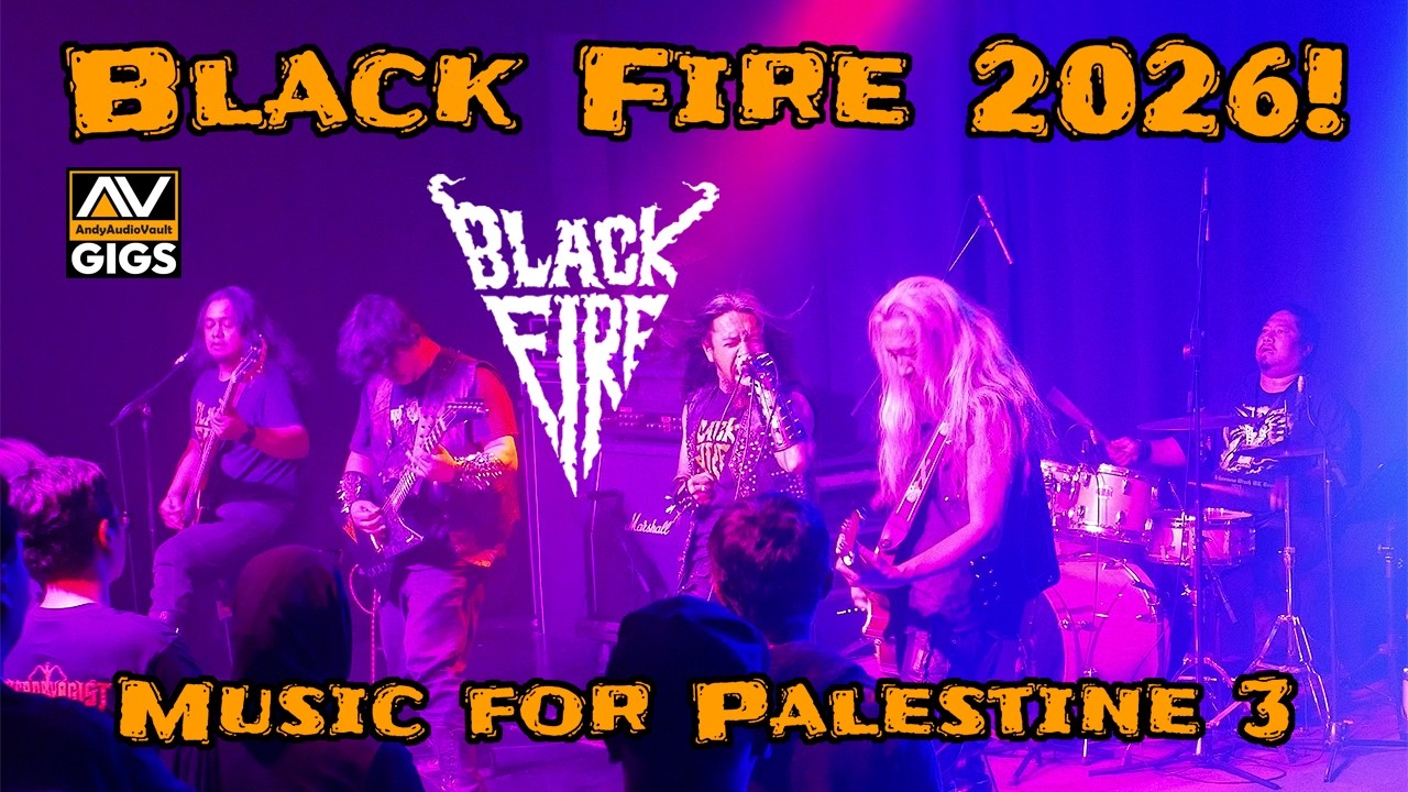 Best of Black Fire LIVE! Music for Palestine 3 (31/01/2026 Bsync Hall KL)