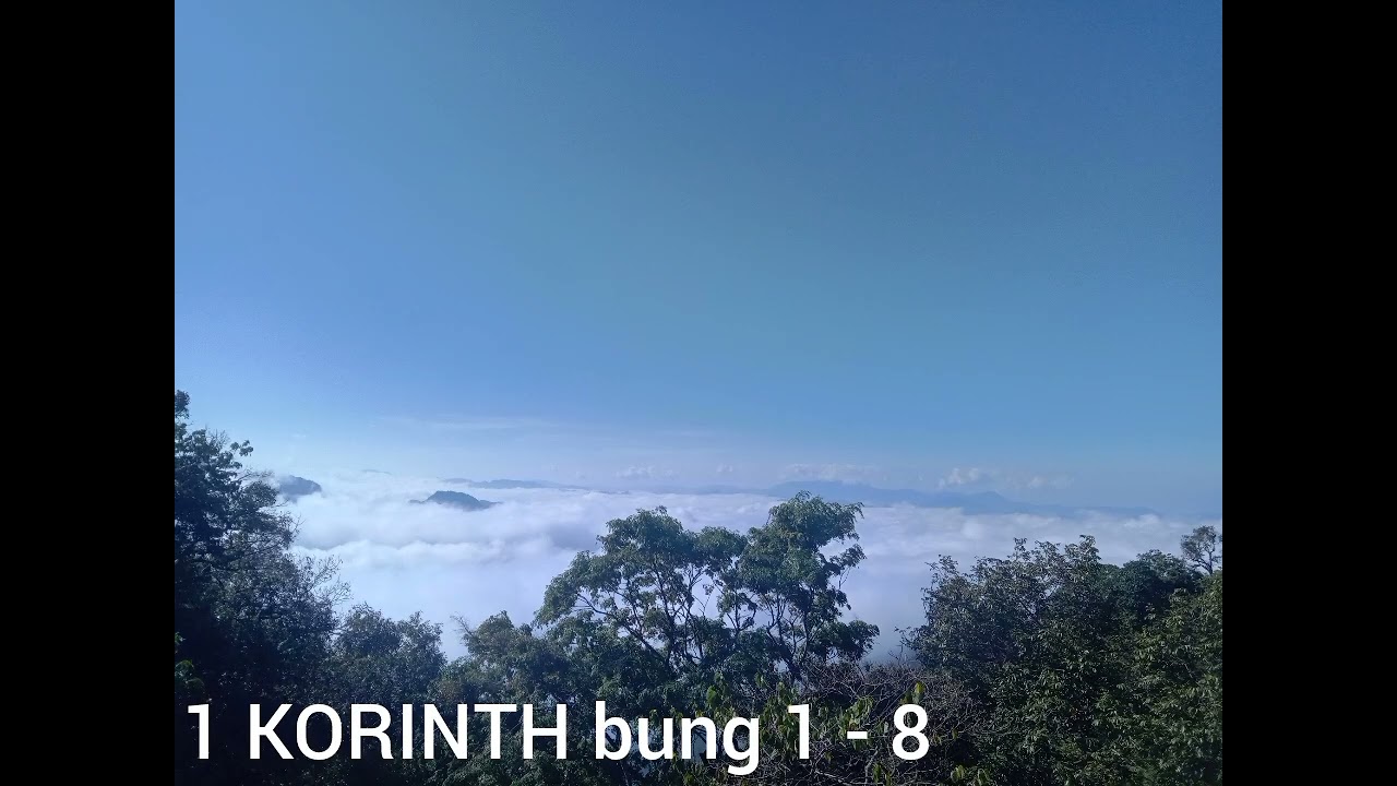 KORINTH 1 bung : 1-8