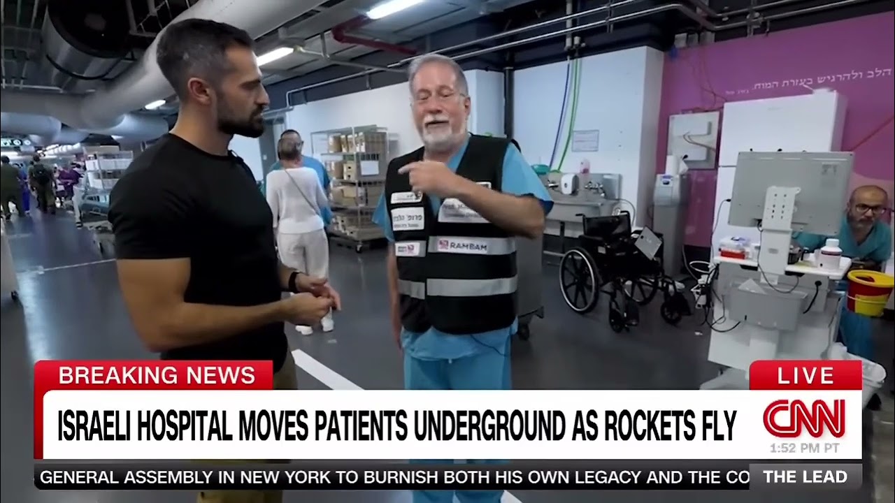CNN | A look inside an Israeli hospital on a wartime footing
