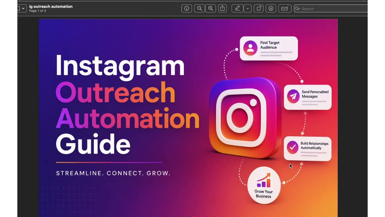 Instagram Outreach Automation (Safety guide)