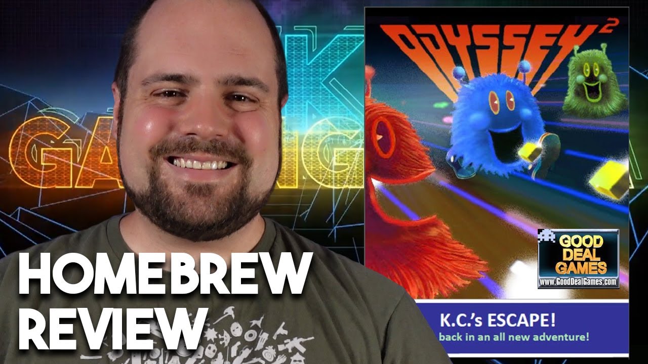 K.C.'s Escape! for Odyssey 2 - MGG Homebrew Review