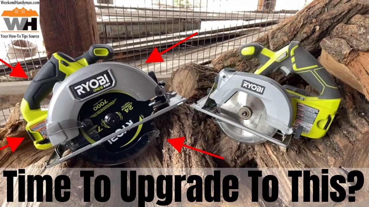 Upgrade Your Ryobi 18 Volt Circular Saw? ONE+ HP Brushless 7.25
