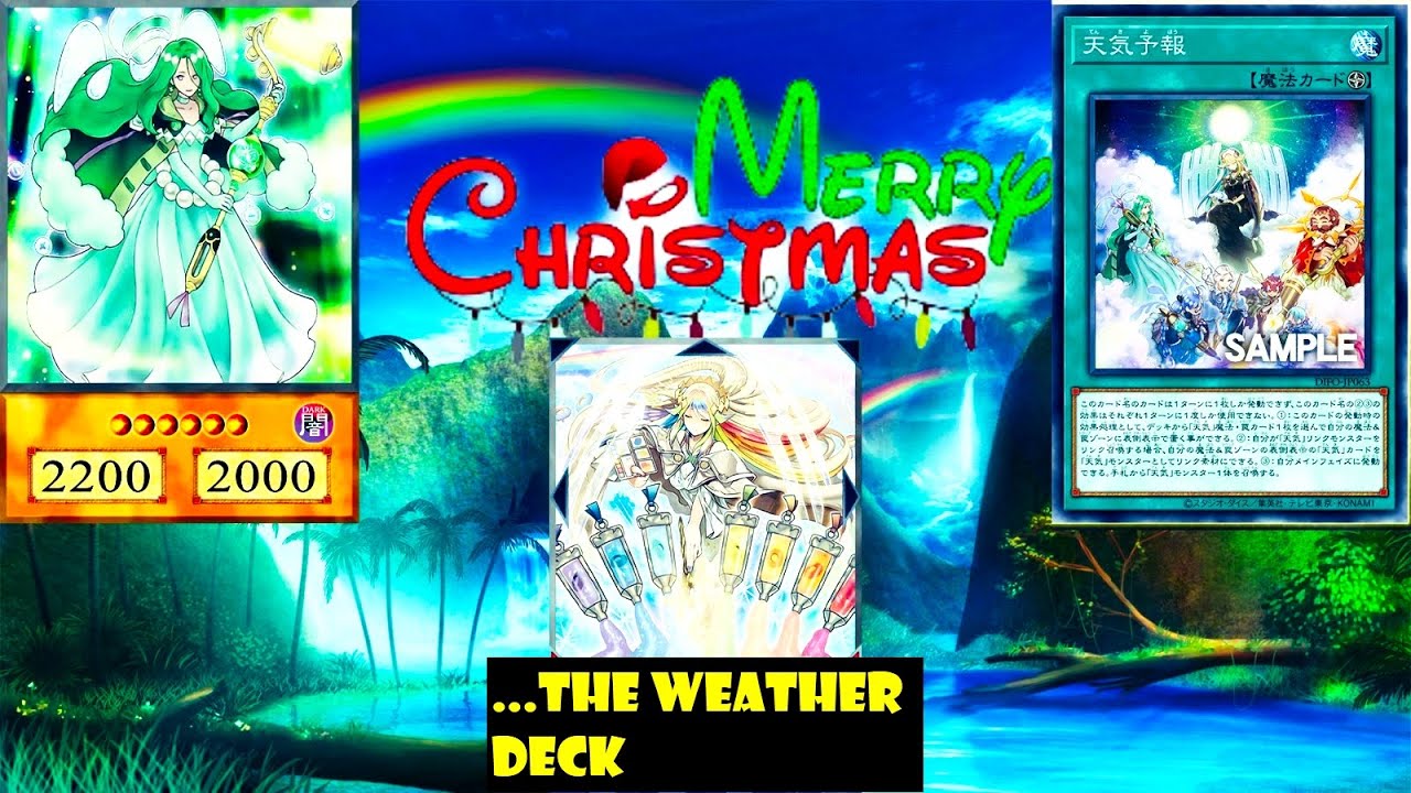 (YGOPRO)Weather painters deck,The Weather Painter Rainbow,merry christmas !!