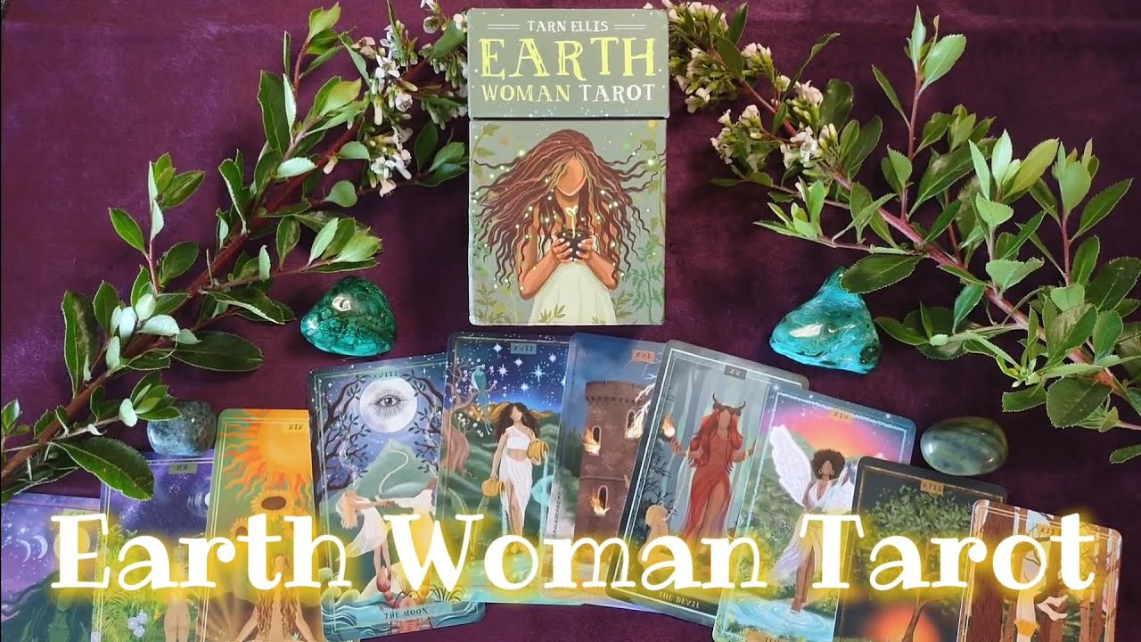 NEW RELEASE Earth Woman Tarot Deck🌎🌼🧘‍♀️ | Unboxing and Flip Through