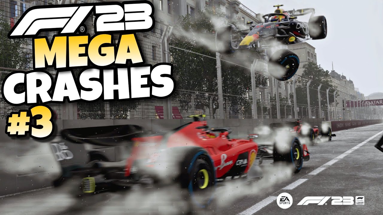 F1 23 MEGA CRASHES #3