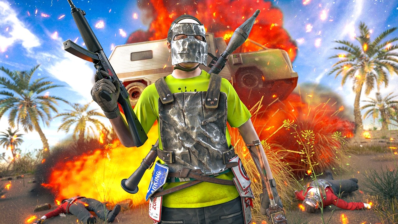 캠핑카 믿고 까불던 중국인 8인 팀 빡종 시키기 RUST