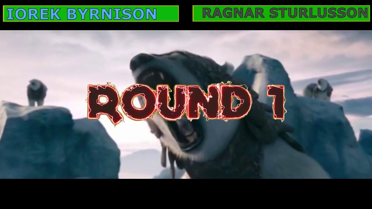 Mortal Kombat Crossover Iorek Byrnison VS Ragnar Sturlusson With Healthbars