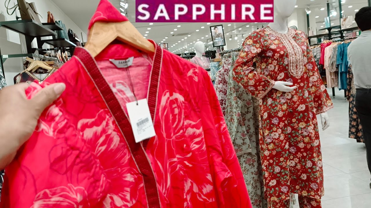 ♥️Sapphire  Beautiful😍Latest Summer Pret  Collection || Sapphire New Summer Collection 2025