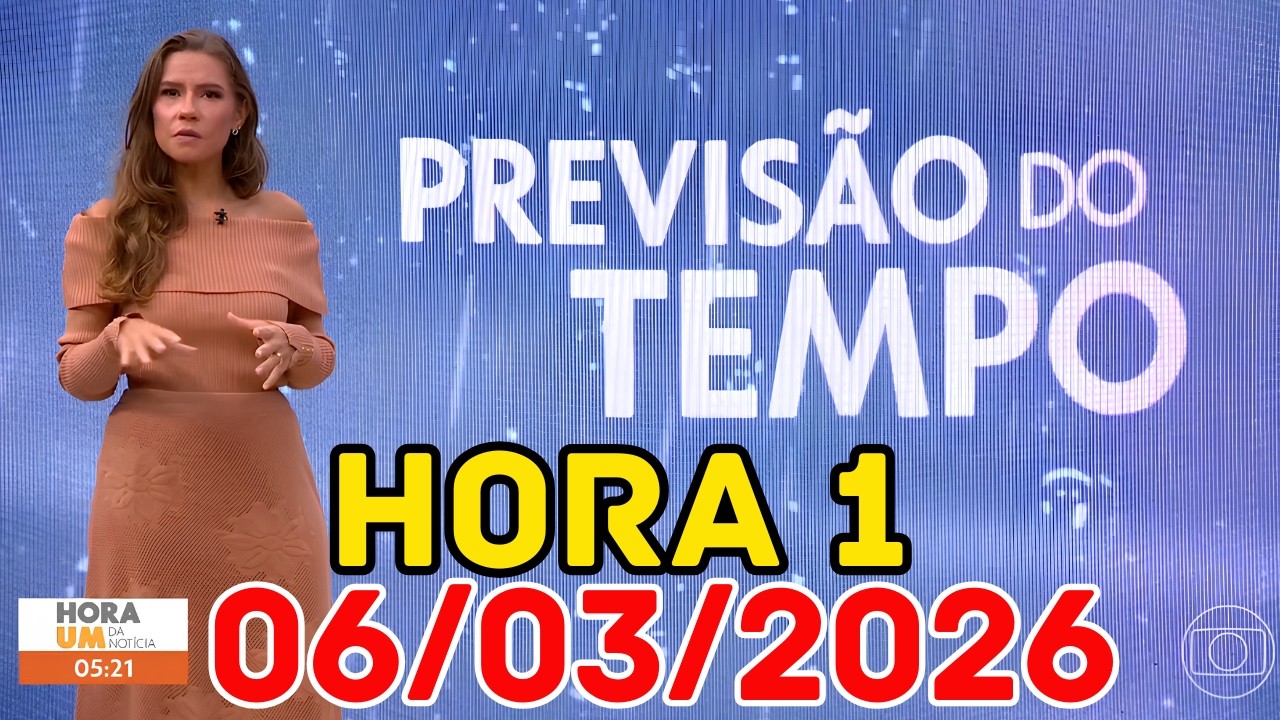 VENTO E RAIO: ZCIT mantém tempo severo no Norte e Nordeste hoje | Previsão do Tempo Hora 1 06/03