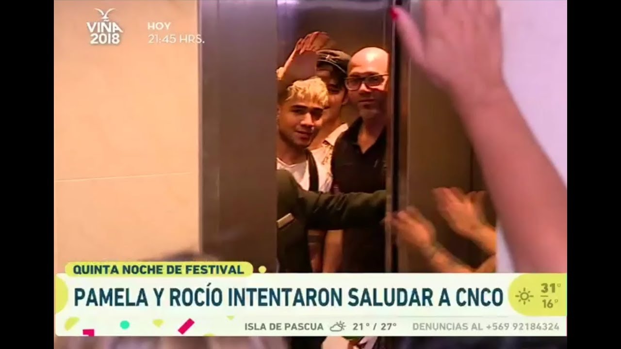 CNCO EN VIÑA, LAS MADRES HABLAN CON UN CANAL DE TELEVISIÓN