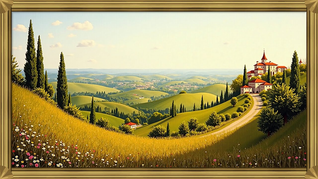 European Countryside Landscapes | Frame TV Art Screensaver (2 Hours) 2K