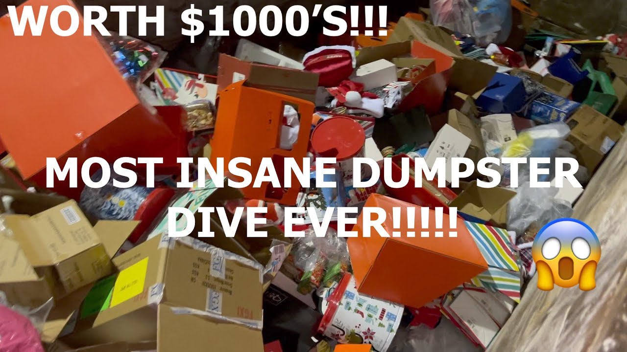 DUMPSTER DIVIN// THIS WALGREENS THREW OUT THOUSANDS OF $ WORTH OF MERCHANDISE😱😱
