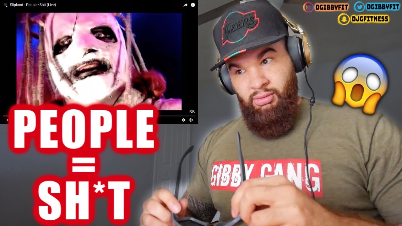 SLIPKNOT - PEOPLE=SH*T (Live London 2002) REACTION!!