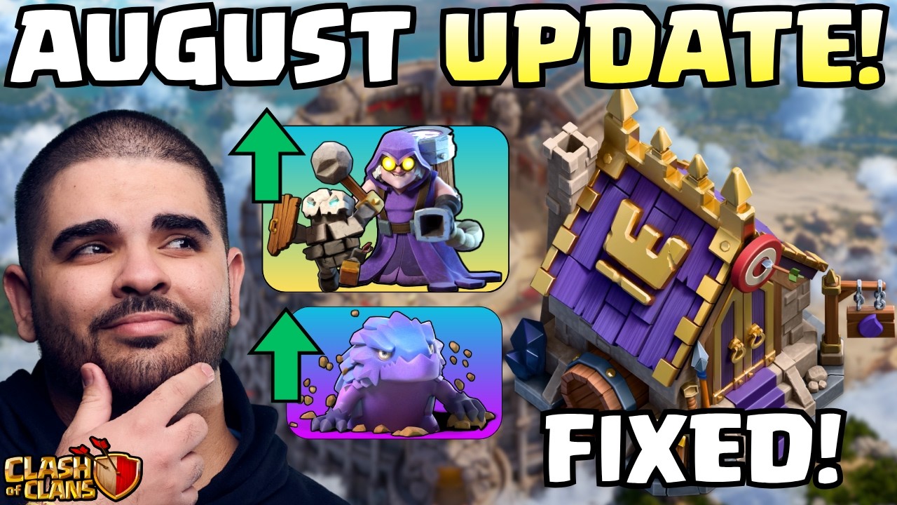 The August Update and Hero Journey Fix is FINALLY Here! (Clash Of Clans)