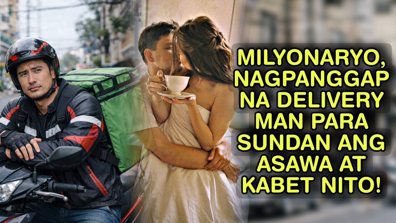 MILYONARYO, NAGPANGGAP NA DELIVERY MAN PARA SUNDAN ANG ASAWA AT KABET NITO!