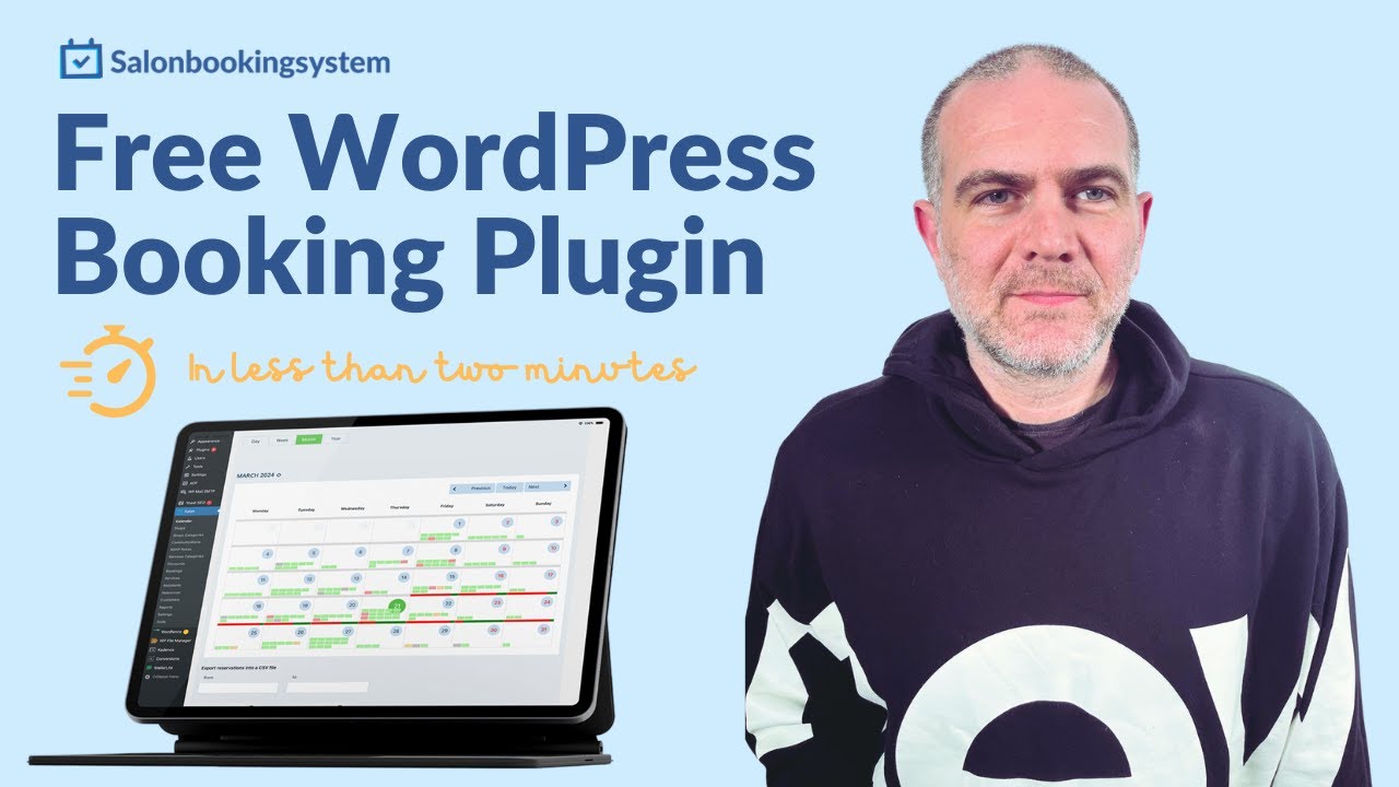 How to Set Up a FREE WordPress Booking Plugin in 2 Mins in 2025 | Salon Booking System