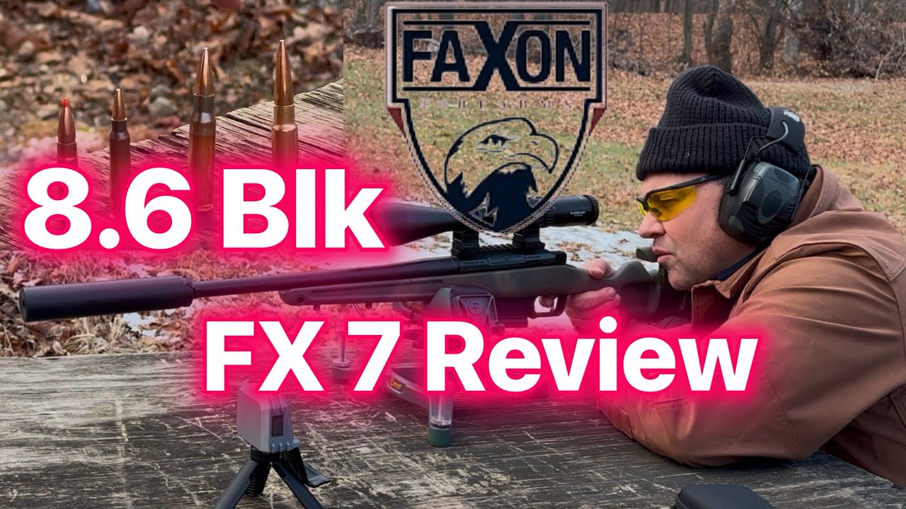 Initial Review of the Faxon Firearms FX7 Bolt Action in 8.6 Blackout