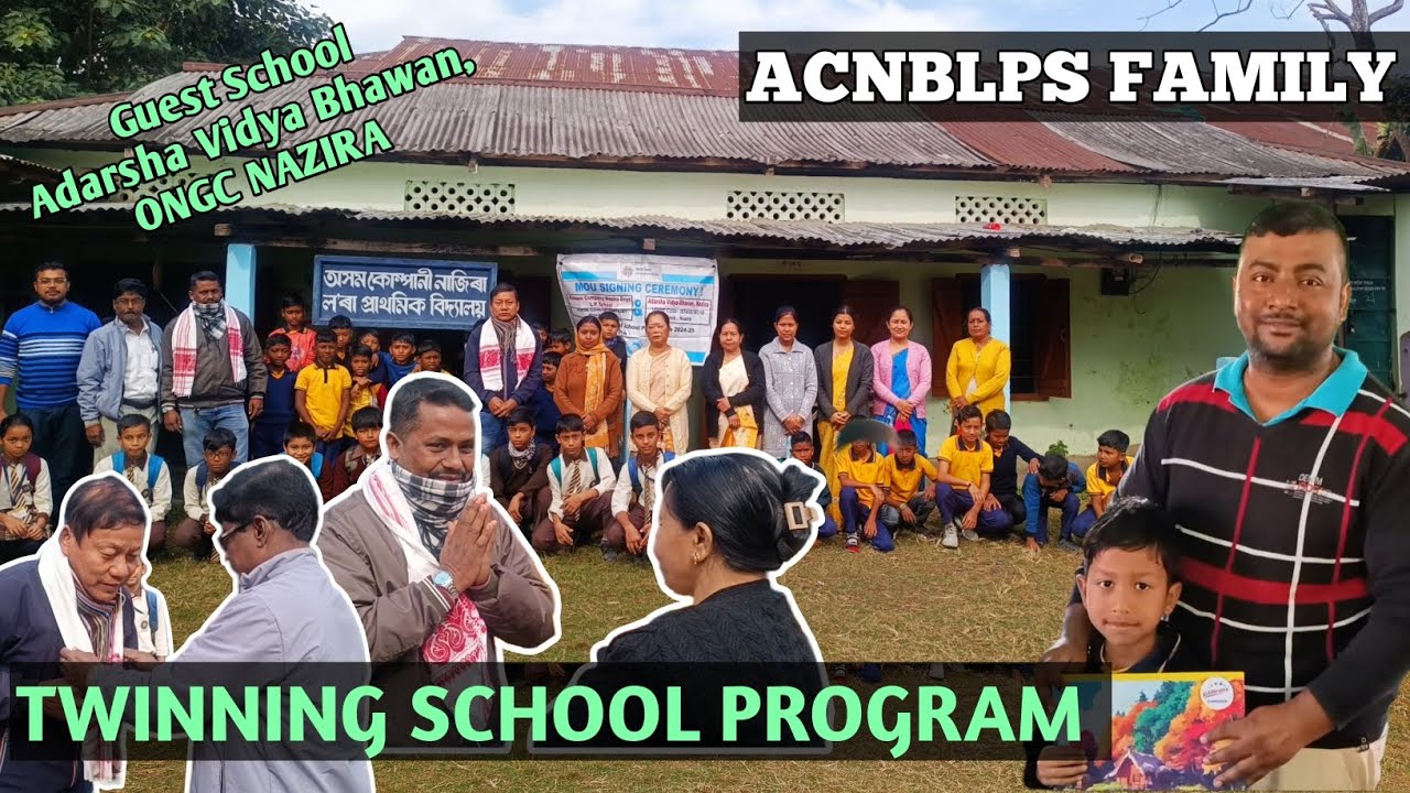 Twinning School Programme | Assam Company Nazira Boys LPS x Adarsha Vidya Bhawan, ONGC NAZIRA