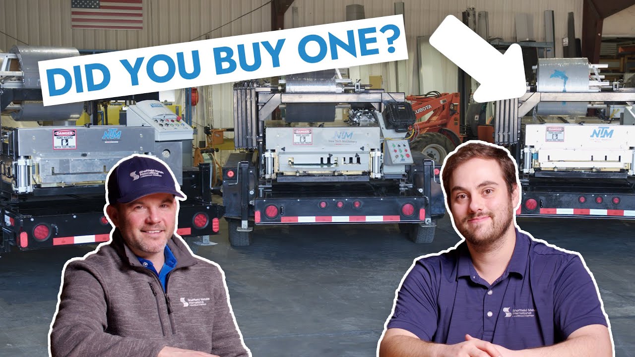 You Just Bought a Roof Panel Rollforming Machine: What Now?