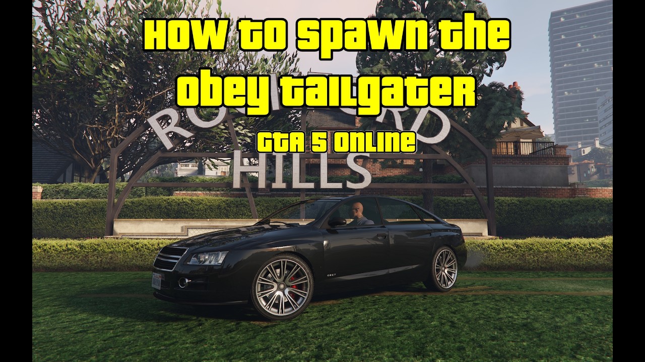 GTA5 Online - How To Spawn The Obey Tailgater (Still Works In 2026)